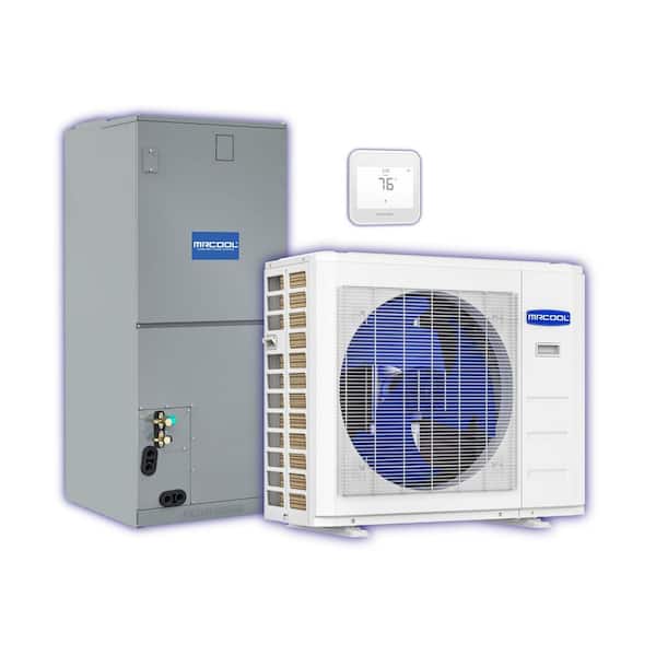 2nd Gen Central Ducted Hyper Heat Complete System 36,000 BTU 3-Ton 17.4 SEER2 Heat Pump and Air Handler-230-Volt-R454B