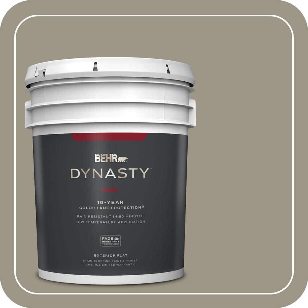 5 gal. Home Decorators Collection #HDC-CT-20 Greywood Flat Exterior Stain-Blocking Paint & Primer price history on PriceWatchPro