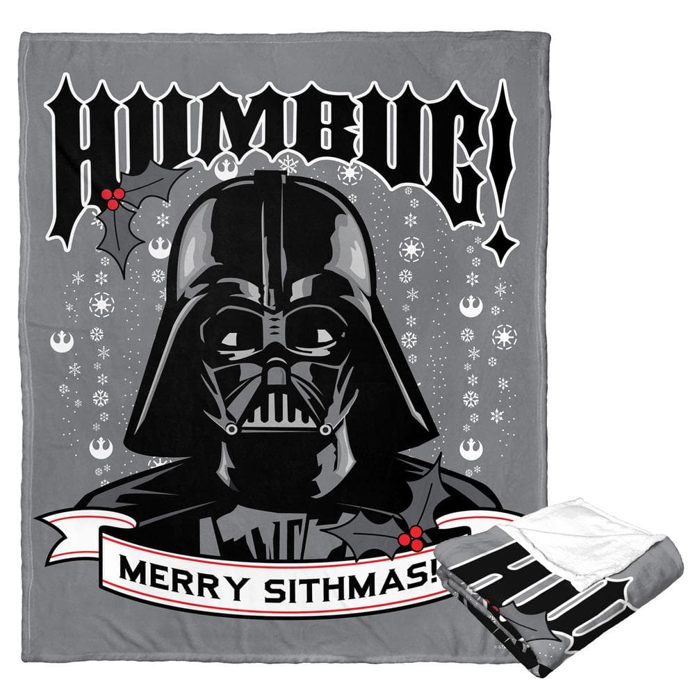 THE NORTHWEST GROUP Star Wars Merry Sithmas Silk Touch Multi-Colored Throw Blanket