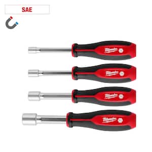 SAE HollowCore Magnetic Nut Driver Set (4-Piece)