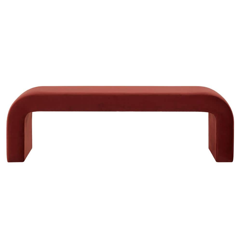 Caralynn Rust Entryway Bench 62.4 in.
