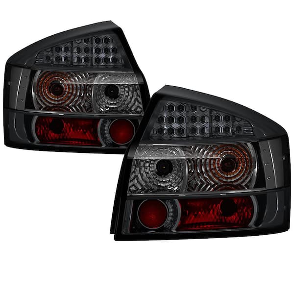 Ansigt opad Lave nå Spyder Auto Audi A4 02-05 (Doesn't fit covertible or wagon models) LED Tail  Lights - Smoke 5022479 - The Home Depot