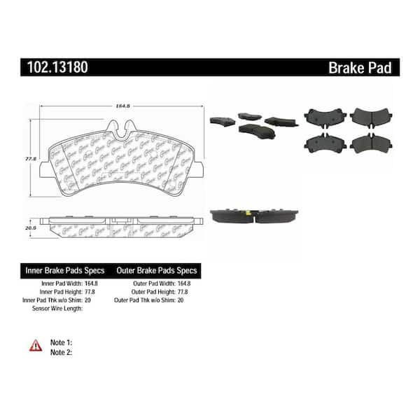 Centric Parts Disc Brake Pad Set