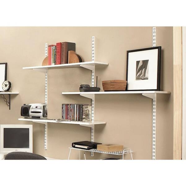 Melamine Shelf 14 x 36 Inches in Almond Count of 10