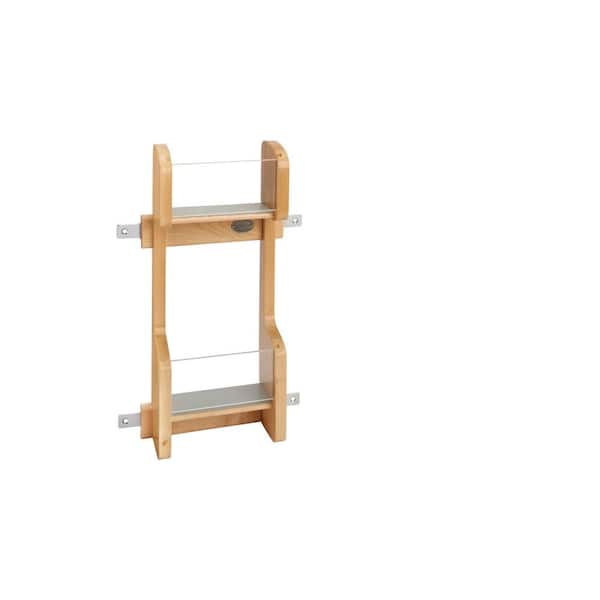 Rev-A-Shelf 8.25 in. x 3.13 in. D x 15.5 in. H Vanity Door Mount Storage Rack