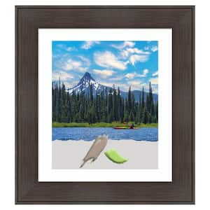 William Rustic Woodgrain Picture Frame Opening Size 20 x 24 in. (Matted To 16 x 20 in.)