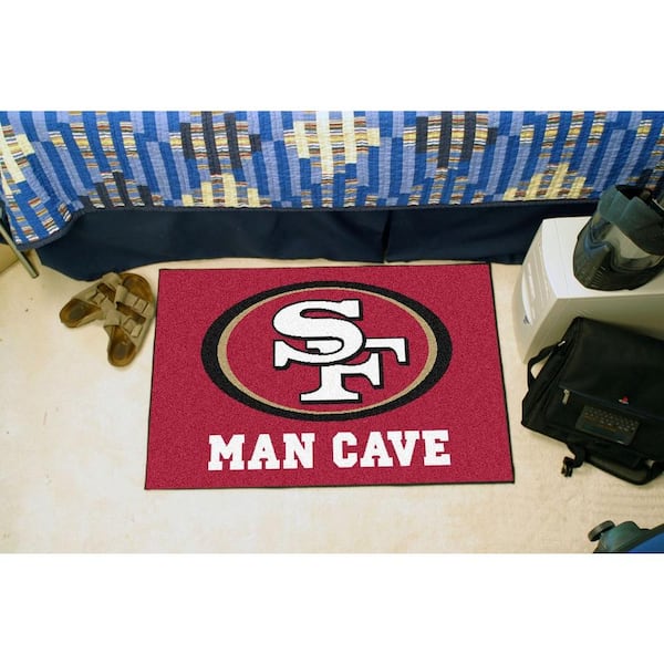 NFL San Francisco 49ers Man Cave Starter Rug