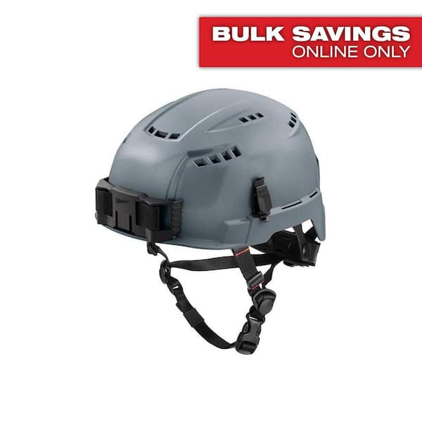 Milwaukee BOLT Gray Type 2 Class C Vented Safety Helmet
