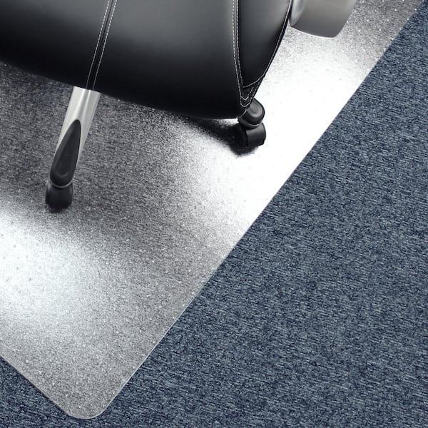 Cleartex MegaMat, Heavy Duty Chair Mat for Hard Floors and All Pile  Carpets, Rectangular