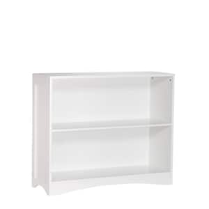 White Open Bookcase
