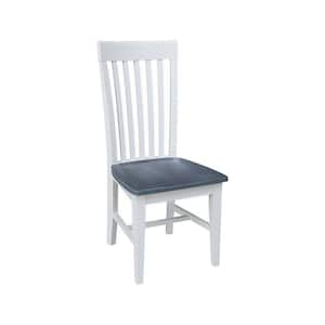 White/Gray Tall Mission Dining Chair (Set of 2)