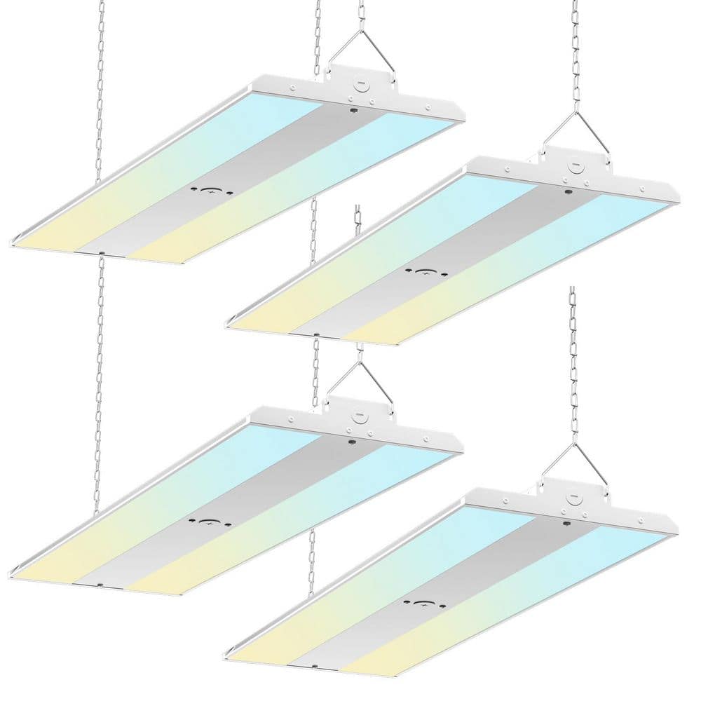 3 ft. 255-Watt Equivalent LED Linear High Bay Light, Shop Light for Warehouse Workshops (4-Pack) price history on PriceWatchPro