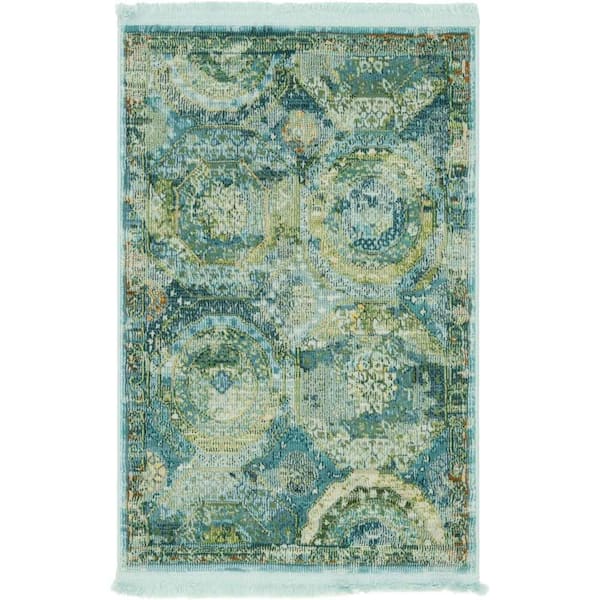 Baracoa Coppelia Light Blue 2' 2 x 3' 0 Area Rug