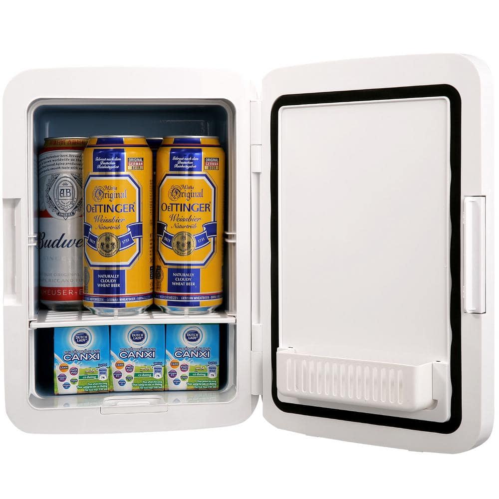 Compact Black 10L Smart Mini Fridge with Dual Modes