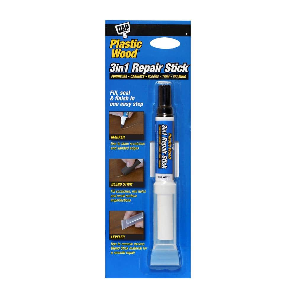 DAP Plastic Wood 3-in-1 True White Repair Stick 04095 - The Home Depot