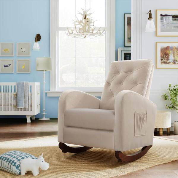 tall back nursery glider