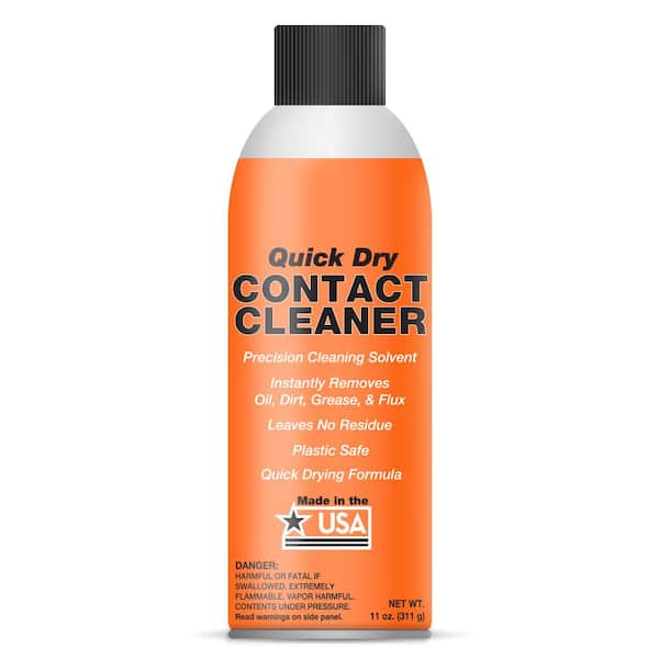 11 oz. Contact Cleaner, Quick-Drying Electric Equipment Cleaner with Smart  Straw