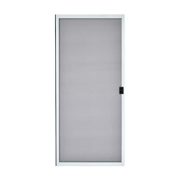 PRIVATE BRAND UNBRANDED 48" x 7880" Sliding Screen Door White, Package