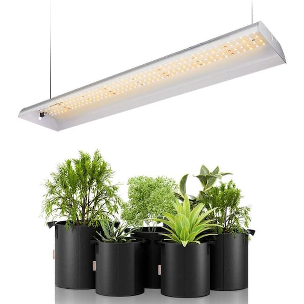 23.6 in. Full Spectrum LED Grow Light Energy Efficient Sunlike Spectrum for Indoor Plants Hydroponics Seeding Veg Flower
