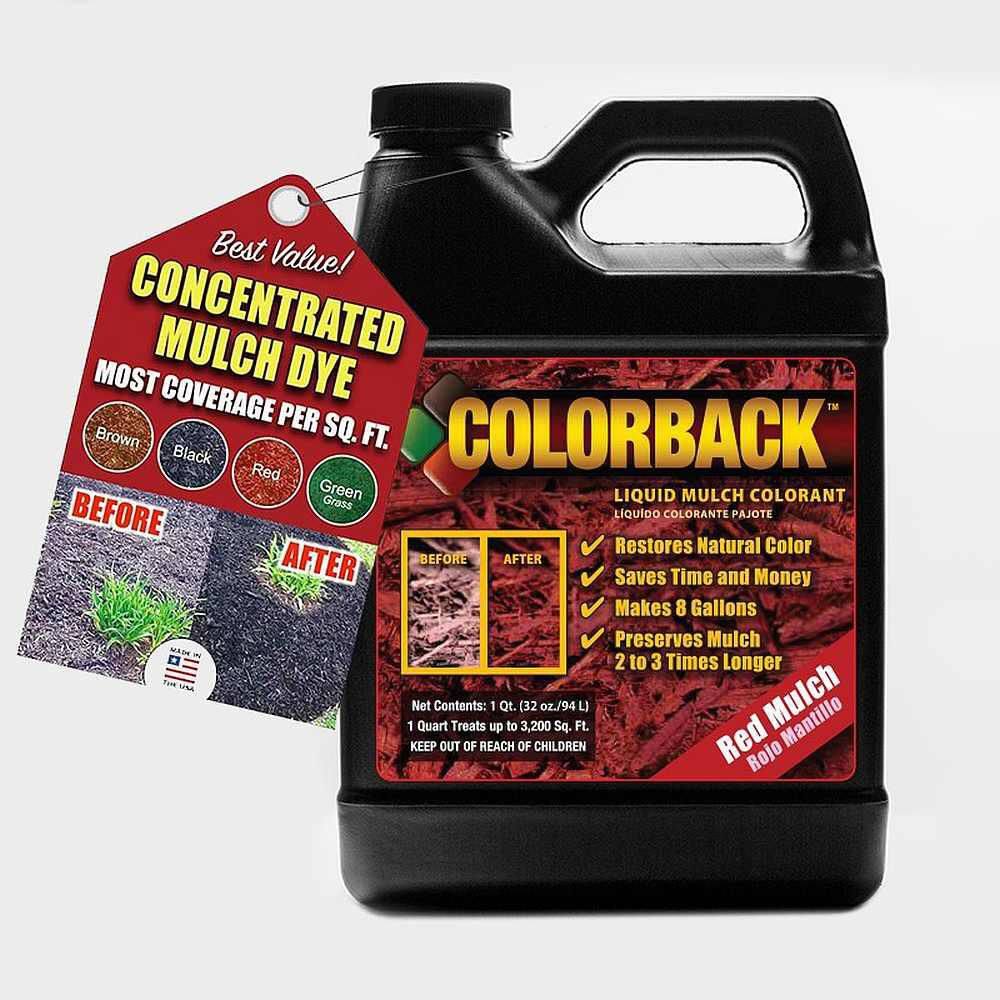 1 Quart Red Mulch Color Covering up to 3200 sq. ft. price history on PriceWatchPro