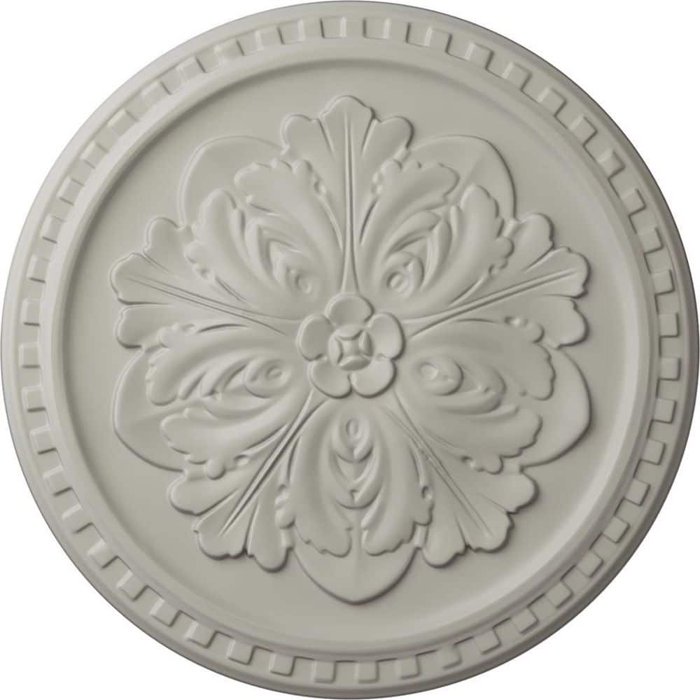 16-7/8 in. x 5/8 in. Emeryville Urethane Ceiling Medallion, Hand-Painted Pot of Cream price history on PriceWatchPro