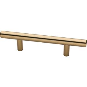 Liberty Bauhaus 3 in. (76 mm) Champagne Bronze Cabinet Drawer Bar Pull (10-Pack)