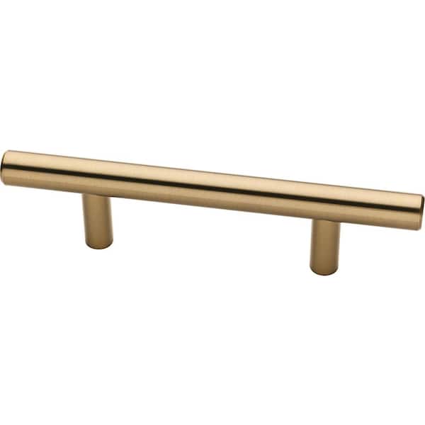Liberty Liberty Bauhaus 3 in. (76 mm) Champagne Bronze Cabinet Drawer Bar Pull (10-Pack)