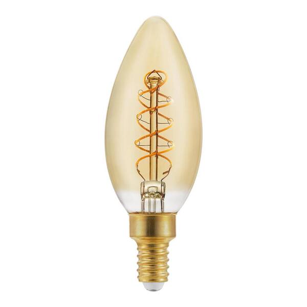 GE Vintage Filament LED Globe Bulb Light Antique Light B22 BC 2000k Dimmable