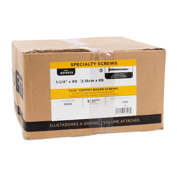 PRO-FIT #9 x 1-1/4 in. Torx Drive Flat Head Cement Board Screws