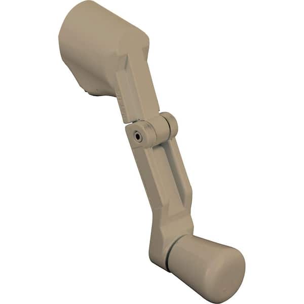 Universal Folding Crank Handle, Fits Most Spindles, Coppertone