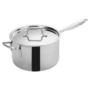 7 qt. Triply Stainless Steel Sauce Pans with Cover