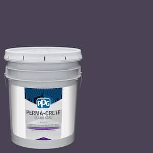 Color Seal 5 gal. PPG1172-7 Blackberry Satin Interior/Exterior Concrete Stain