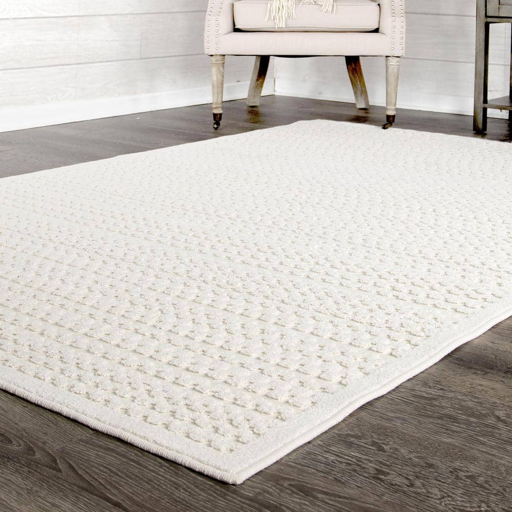Natural Gray High Low Indoor Outdoor Area Rug