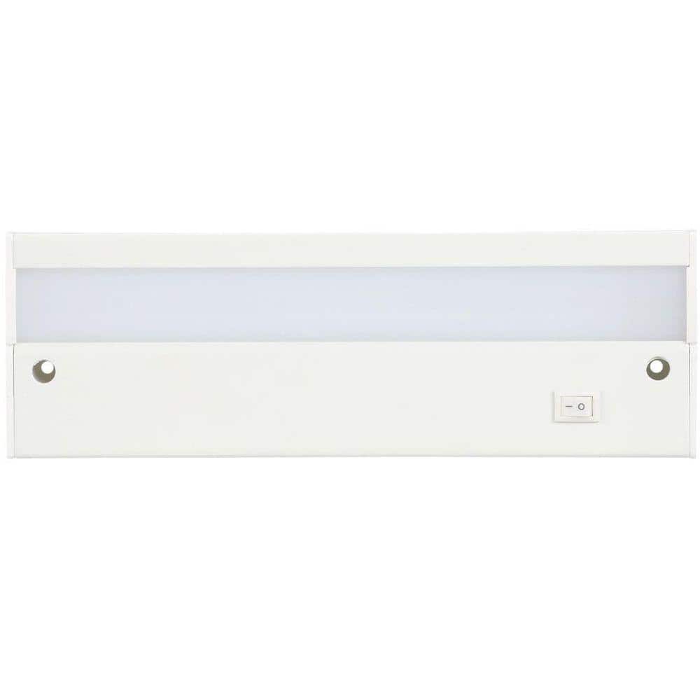 Commercial Electric 9 In LED White Direct Wire Under Cabinet Light for sale online 