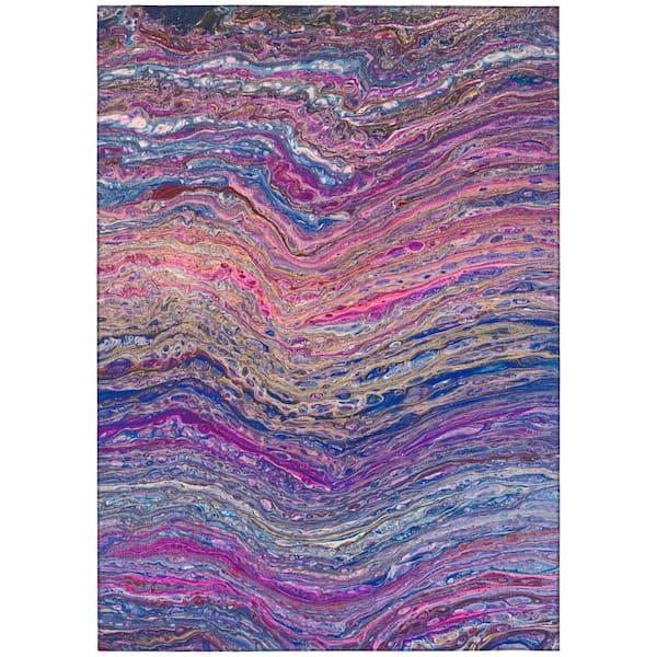 Addison Rugs Copeland Passion 3 ft. x 5 ft. Abstract Area Rug