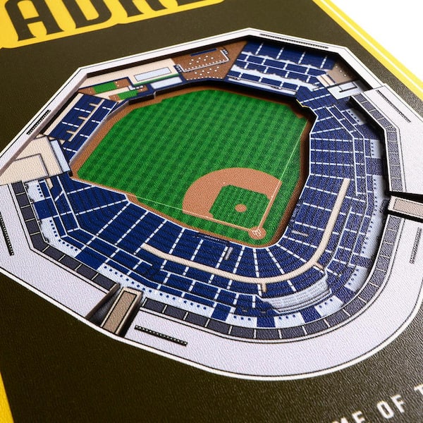 8 x 32 MLB Seattle Mariners 3D Stadium Banner