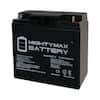 12-Volt 22 Ah Sealed Lead Acid (SLA) Rechargeable Battery