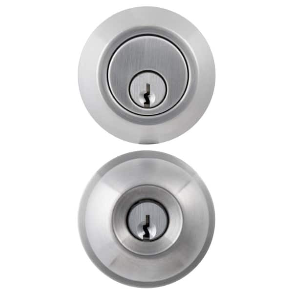 Universal Hardware 1-3/4 in. Satin Chrome Dome Floor Stop with Riser  UH40074 - The Home Depot