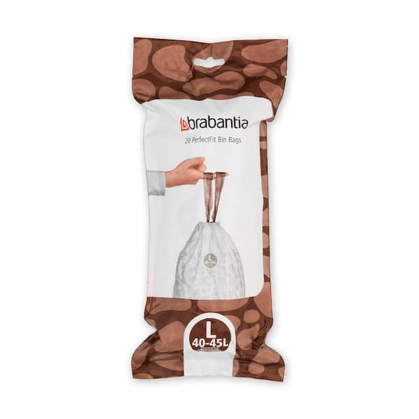 12 Gal. 40 l to 45 l PerfectFit Trash Can Liner Code L 120-Bags