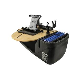 Birch Elite with Printer Stand and Power Inverter AutoExec AUE10057 GripMaster Car Desk 