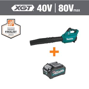XGT 40V max Brushless Cordless Leaf Blower (Tool Only) with XGT 40V Max 4.0Ah Battery