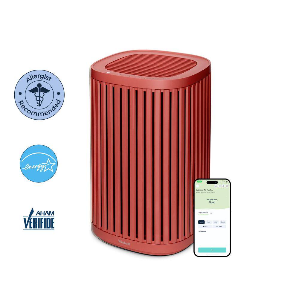 The Air Purifier 3-in-1, Medical Grade, True HEPA Air Purifier, AHAM Verifide 200 Sq Ft, Ultra-Quiet, Coral price history on PriceWatchPro