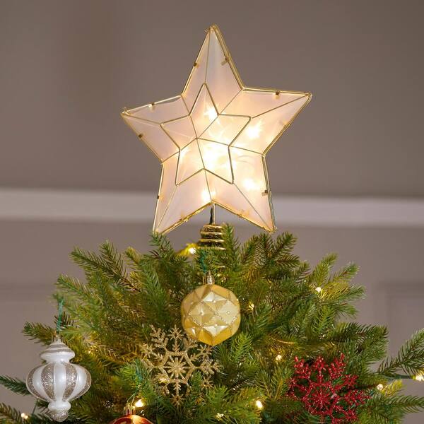 Home Decorators Collection 9 Ft Eastcastle Pre Lit Led Balsam Fir Artificial Christmas Tree With White Lights 21hd10013 The Home Depot