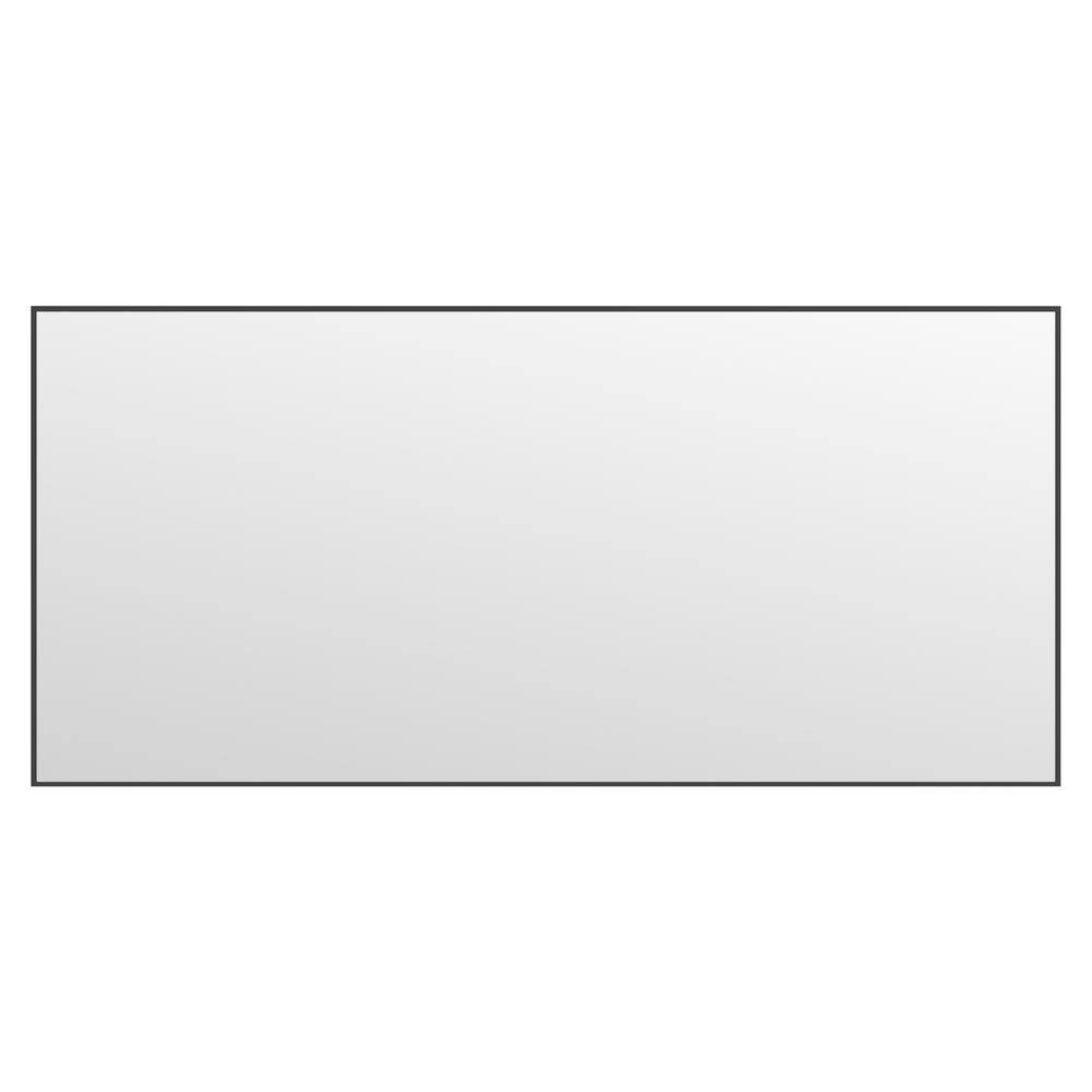 Klajowp 60 in. W x 28 in. H Large Rectangular Aluminum Alloy Framed