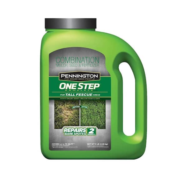 Pennington 5 lb. One Step Complete for Tall Fescue with Smart Seed, Mulch, Fertilizer Mix