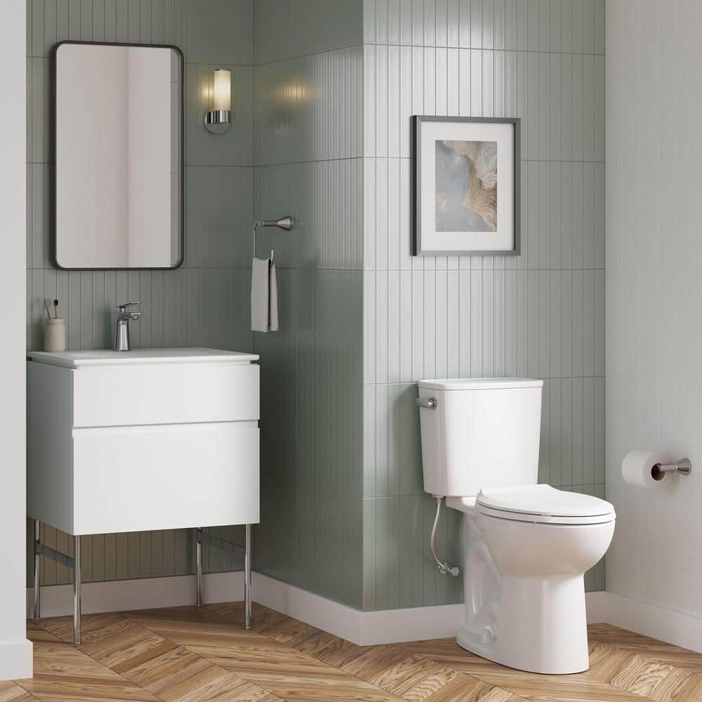 Polished Chrome Contemporary Wall Mounted Toilet Paper Holder