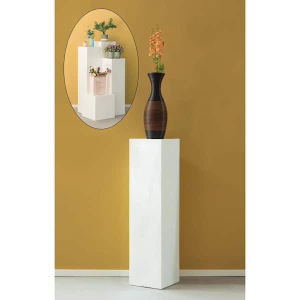 Uniquewise Flower Stand cube, Interior Design, Photography Props, decorative display cube, Party Pillar Pedestal stand, 51 in.