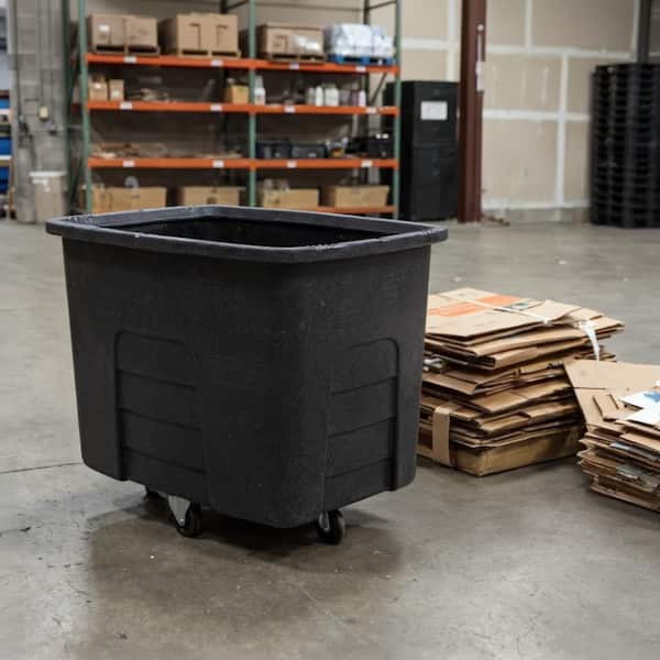 Toter 16 Cubic Foot 500 lbs. Capacity Heavy Duty Manual Cube Truck