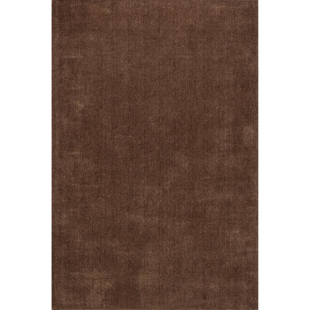 RUGS USA Maru Wool Dark Brown 8 ft. x 10 ft. Indoor Area Rug