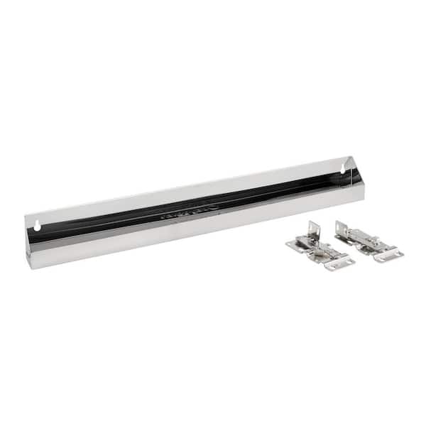 3 in. H x 25 in. W x 1.688 in. D Stainless Tip Out Sink Front Tray
